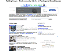 Tablet Screenshot of foldingforum.com