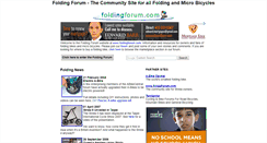 Desktop Screenshot of forum.foldingforum.com